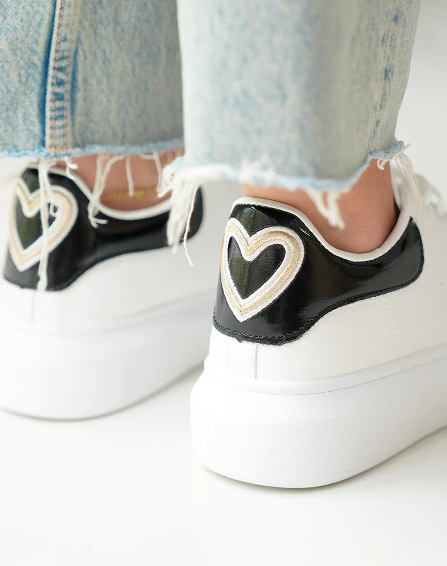 Zapatilla heart, 4 colores