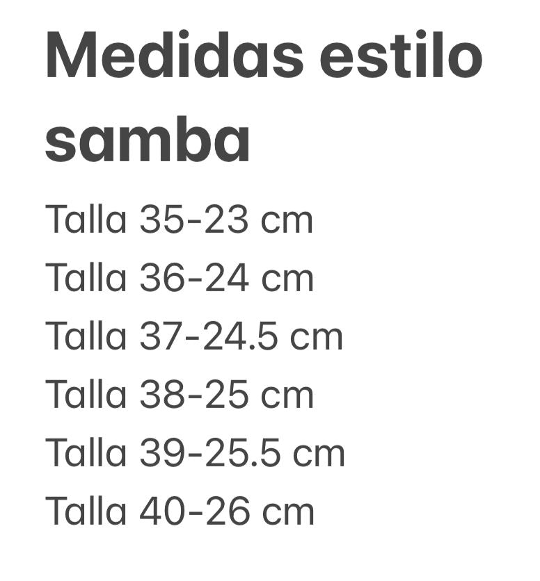Estilo Samba, 3 colores
